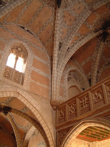 Interior de la iglesia de Santa Tecla, Cervera de la Cañada - Archivo fotográfico del Gobierno de Aragón