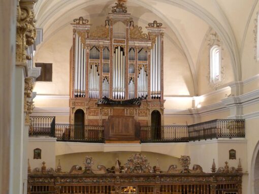 Órgano de la iglesia parroquial de la Inmaculada Concepción de Cella