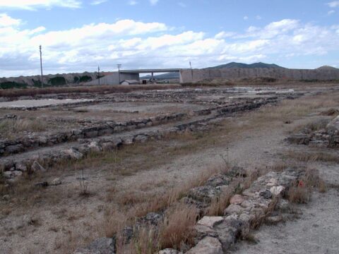 Yacimiento arqueológico de La Caridad, Caminreal (Teruel). Foto: Archivo fotográfico del Gobierno de Aragón
