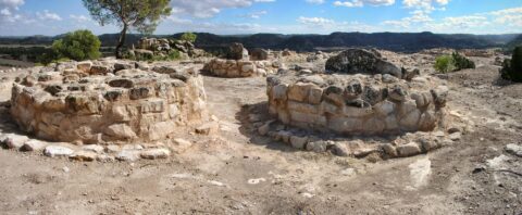 Necrópolis de El Cascarujo, Alcañiz. Foto: Consorcio Patrimonio Ibérico de Aragón