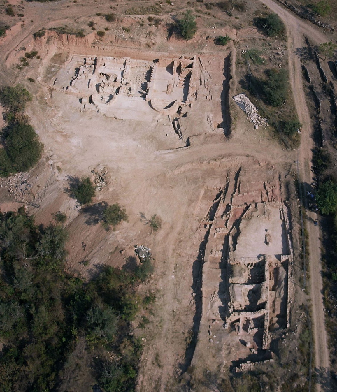 Yacimiento arqueológico de Labitolosa. Foto: Archivo fotográfico del Gobierno de Aragón