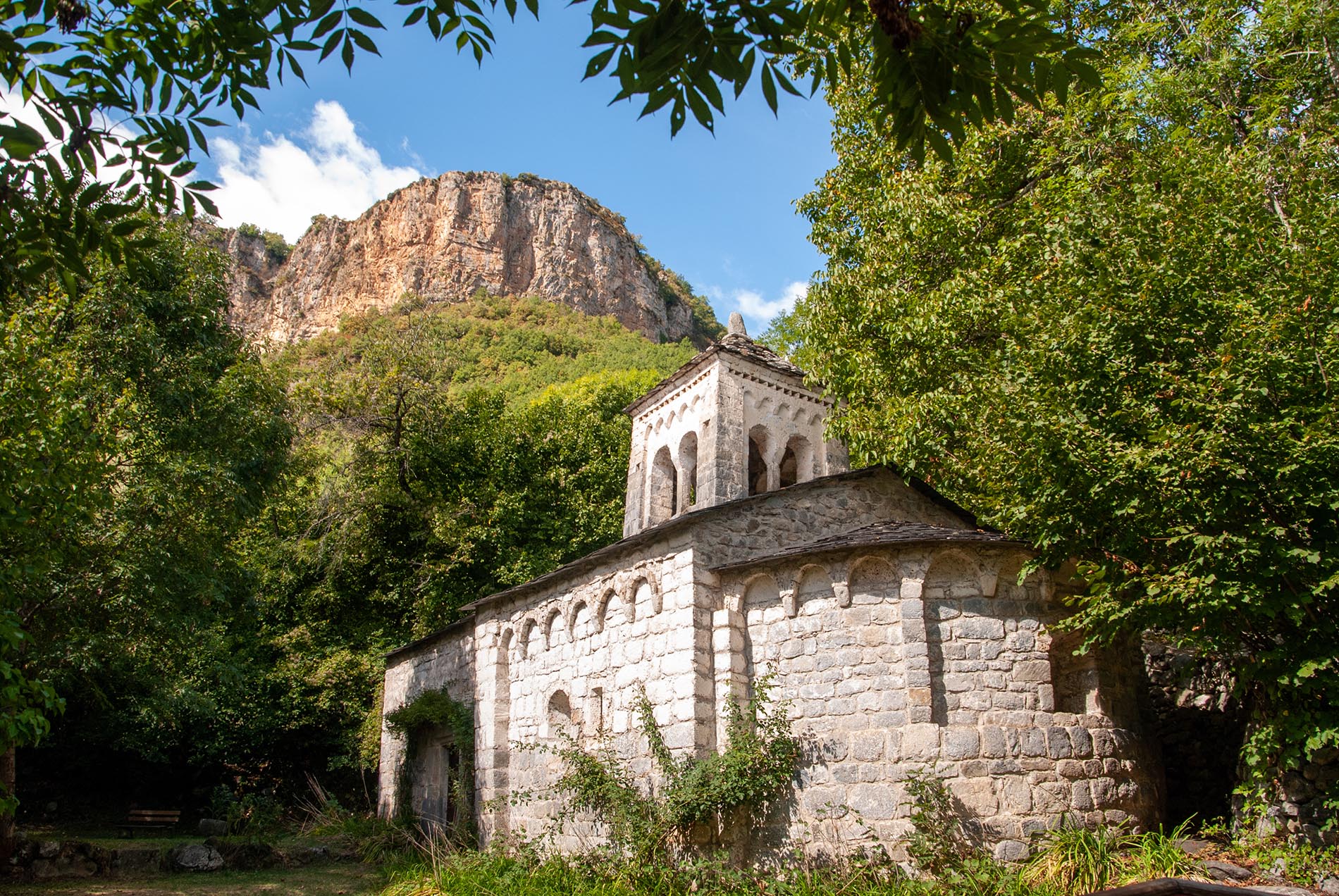 Ermita de la Virgen de Gracia de El Run. Parque Cultural de Vall de Benás