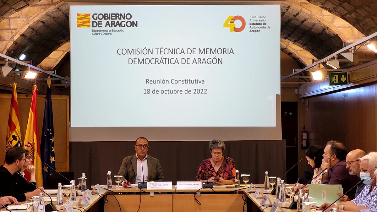 Comisión técnica de Memoria Democrática de Aragón