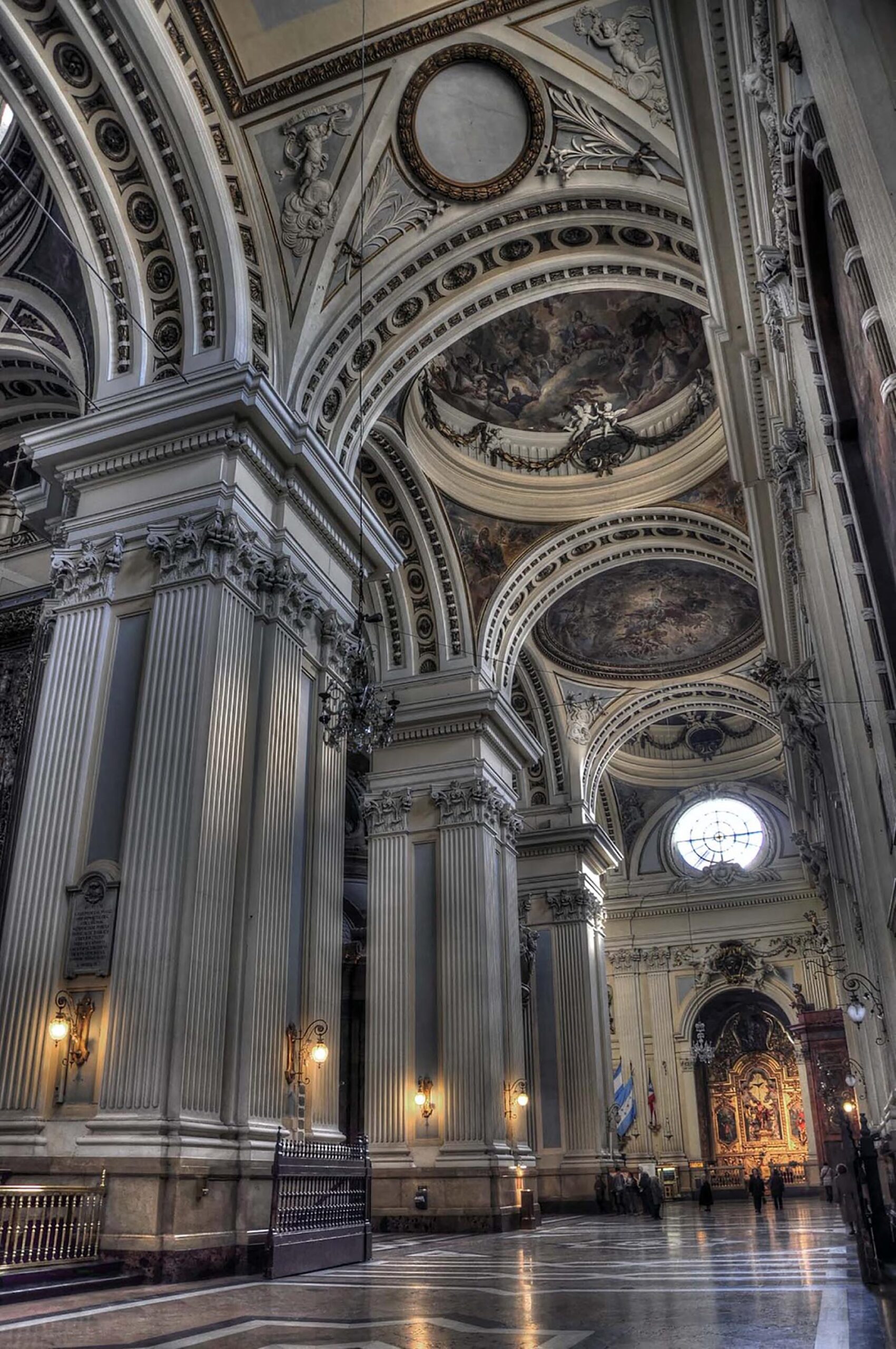 Interior de la Basílica de Nuestra Señora del Pilar, Zaragoza. Foto: Juan Carlos Gil Ballano