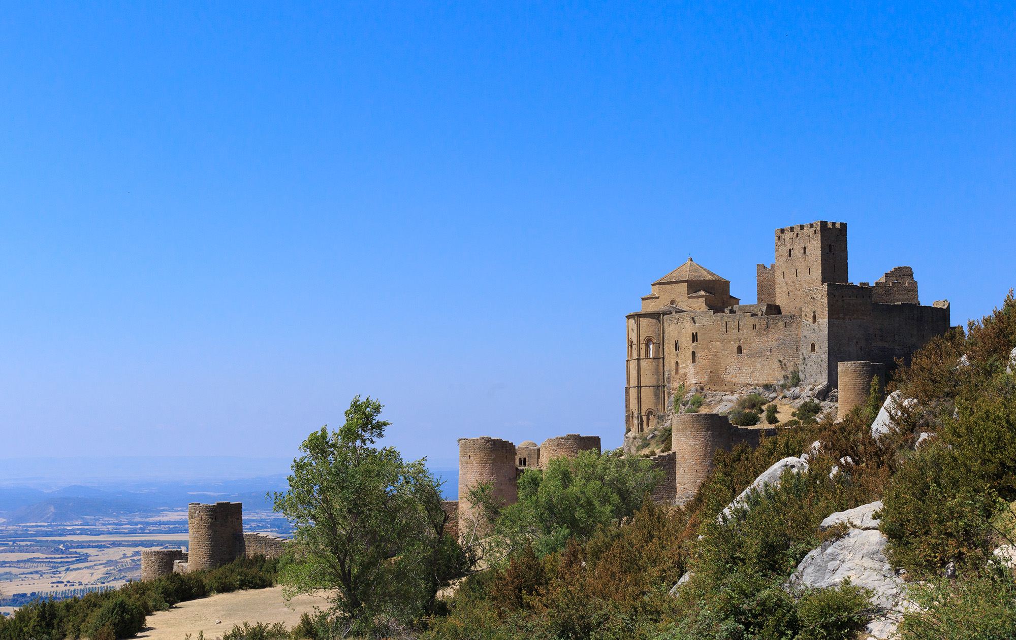 Castillo de Loarre. Foto: Archivo fotográfico del Gobierno de Aragón