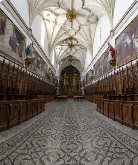 Interior de la iglesia de la Cartuja de Aula Dei, Zaragoza. Foto: Juan Carlos Gil Ballano