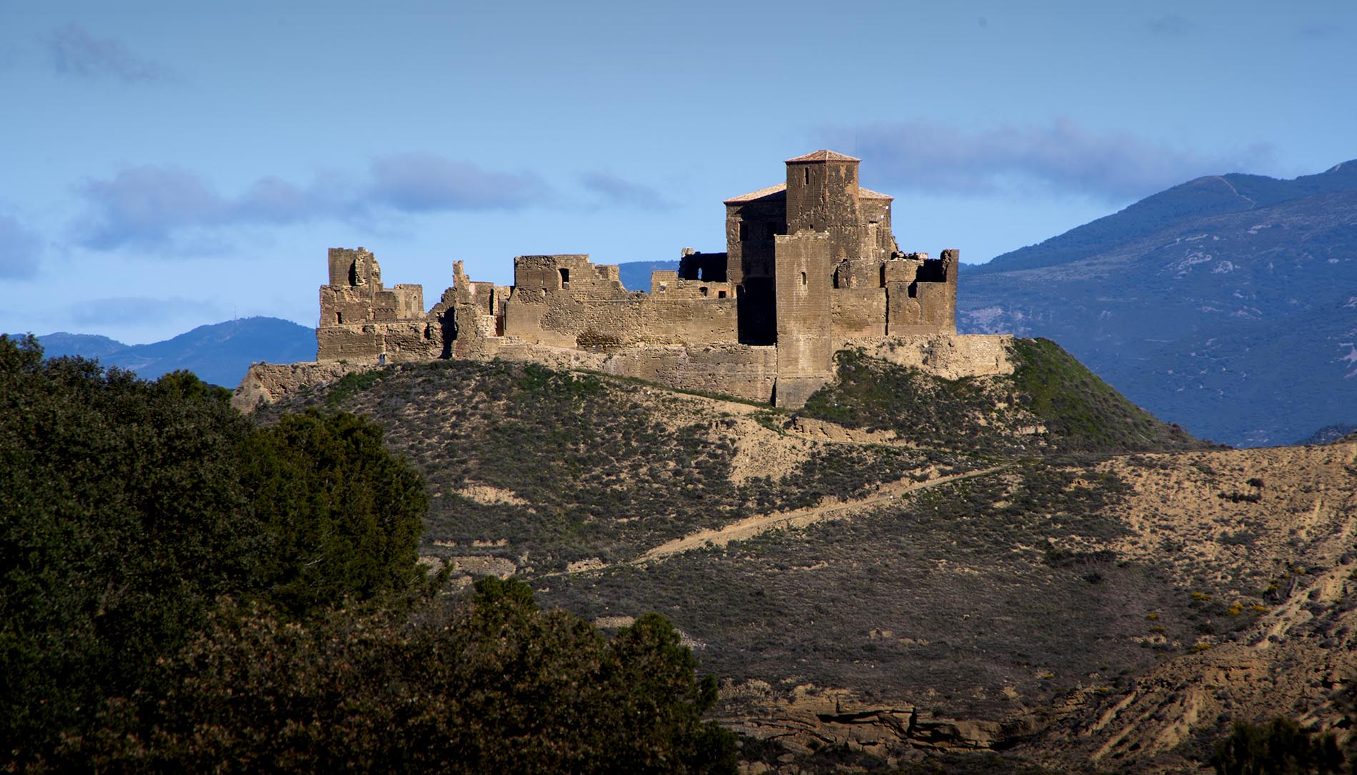 Castillo de Montearagón. Foto: Albella Audiovisual