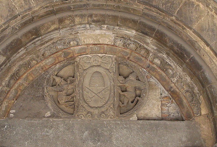 Tímpano portada sur de la Catedral de San Pedro de Jaca- Sara Lugo
