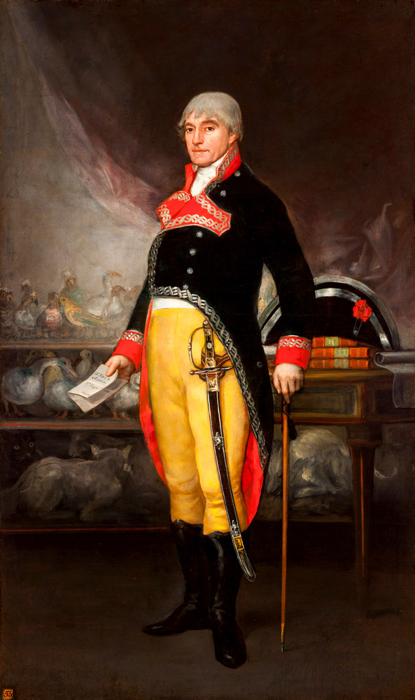 Retrato de Félix de Azara, de Francisco de Goya. Museo Goya. Colección Ibercaja-Museo Camón Aznar